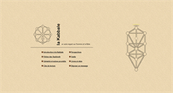 Desktop Screenshot of kabbale.org